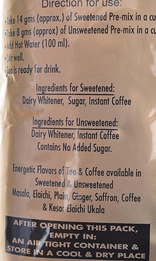 GeeBees Coffee Gold Instant Premix Coffee Sweetened, 500gms - Image 4