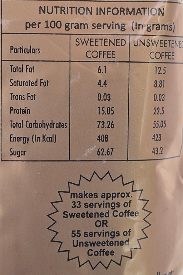 GeeBees Coffee Gold Instant Premix Coffee Sweetened, 500gms - Image 3
